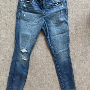 Good American good legs crop skinny distressed Women Jeans 30/10